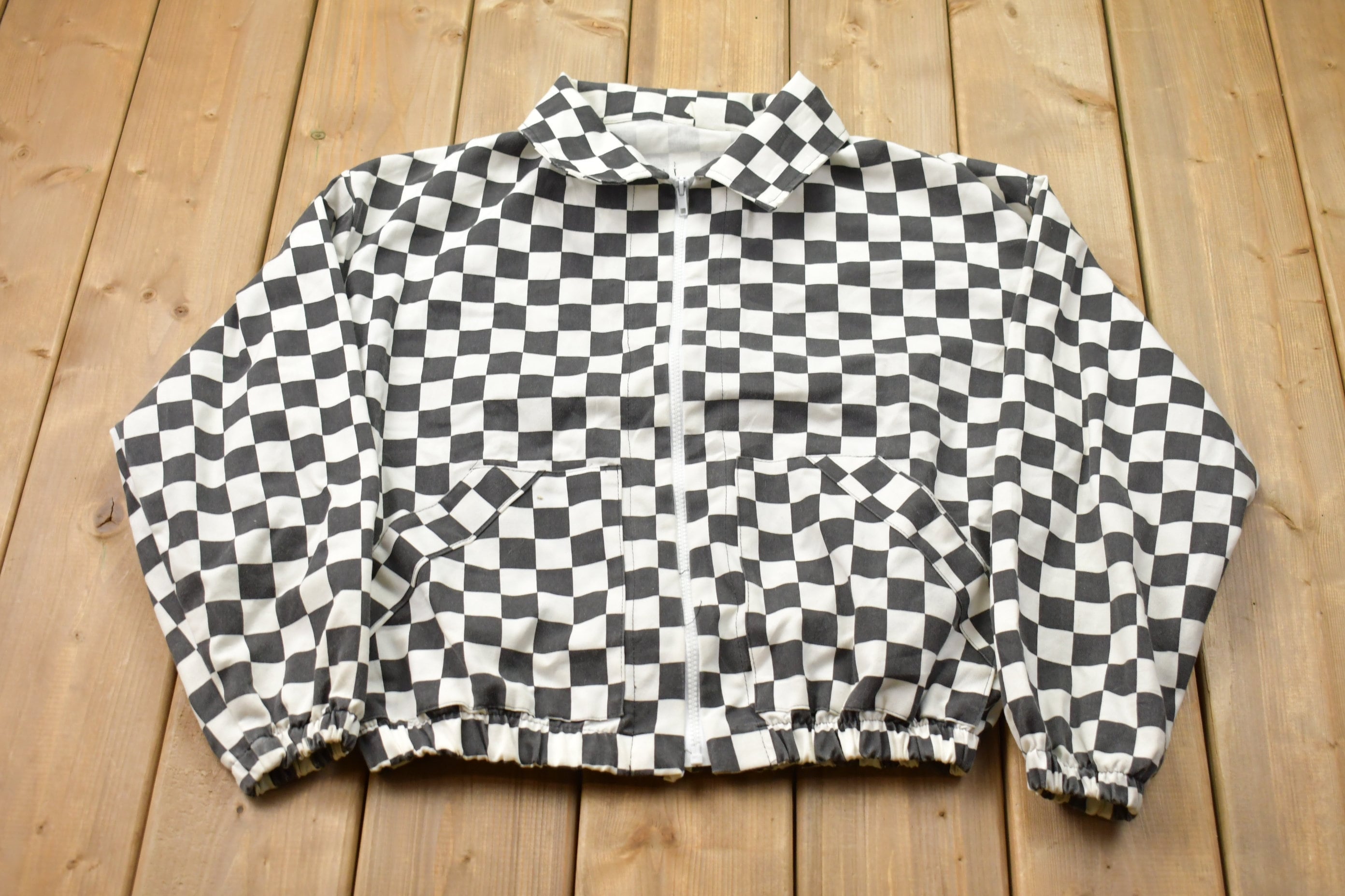 Checkered Jacket Etsy Canada