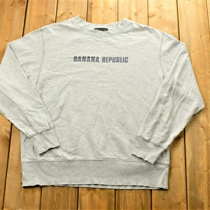 Vintage 1990's Bana Republic Graphic Crewneck Sweatshirt