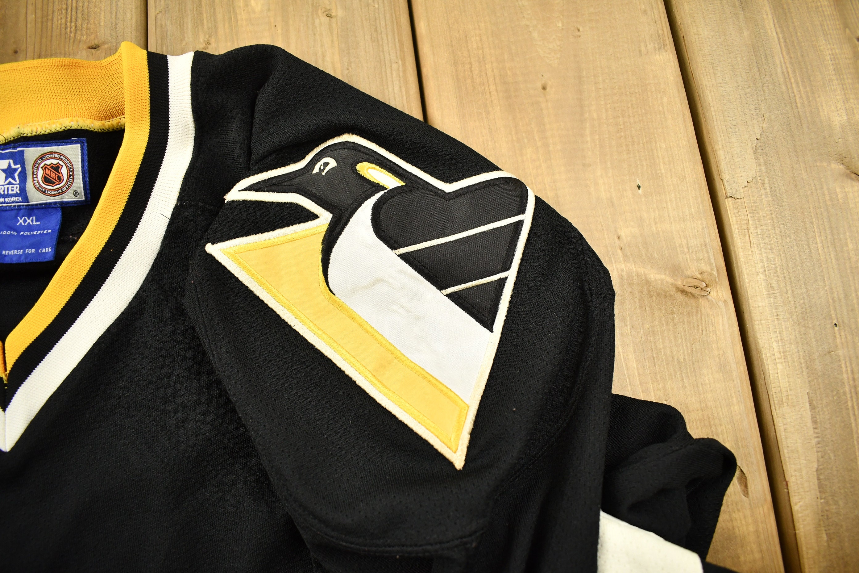 VTG Starter NHL Pittsburg Penguins Hockey Jersey – Yesterday's Fits