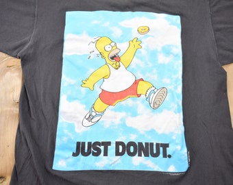 Vintage 1996 Just Donut Homer Simpson Simpsons Graphic T-shirt