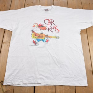 Vintage 1990s NICAR World Tour Car Rock Graphic T Shirt / Vintage T Shirt / Streetwear / Rare Vintage / Single Stitch / Made In USA