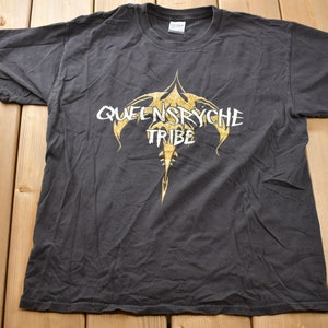 Vintage 2003 Queensryche Tribe Tour T-shirt / Band Tee  / Music Promo / Premium Vintage / Y2K Band Tee /