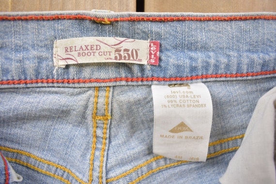 Vintage 1990s Levi's 550 Red Tab Denim Jeans Size… - image 5