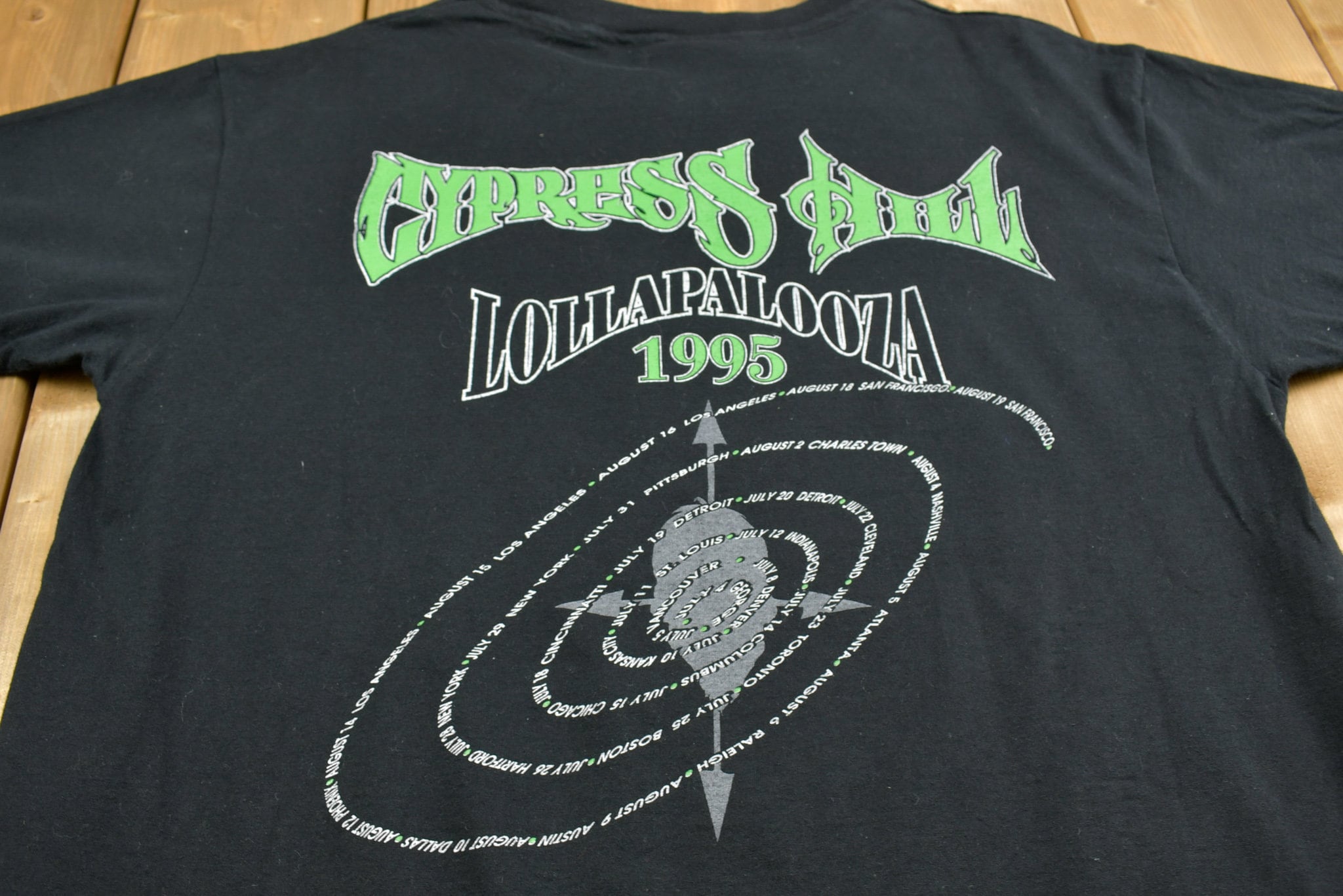 Dead Stock 1995 Cypress Hill Phunky Pheel Tour T-shirt / Band Tee