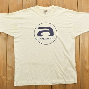 Vintage 1990s Legend Blue Jeanswear INC Graphic T-Shirt / 90s / Vintage Streetwear / Graphic T Shirt / Single Stitch / Made In USA