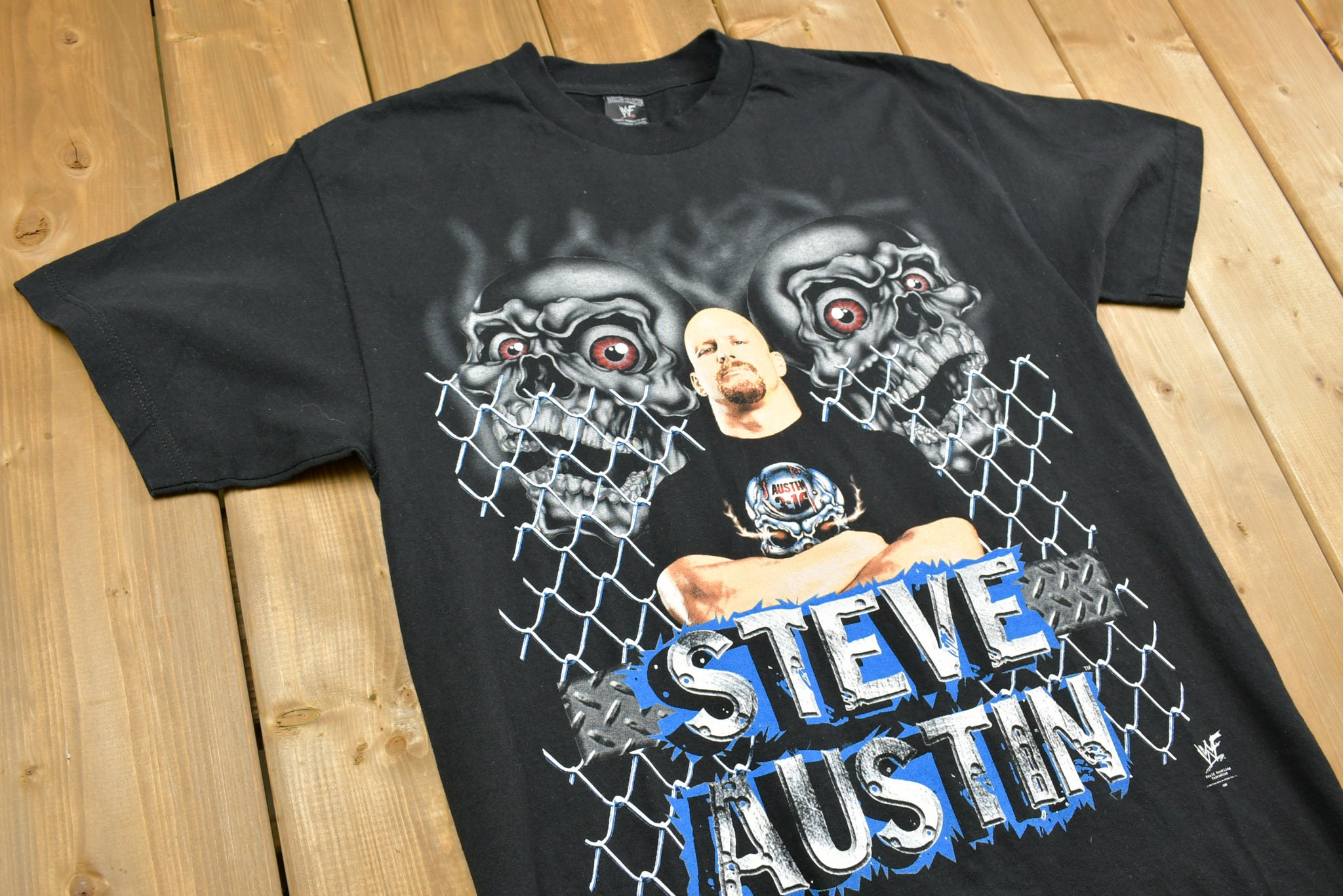 Hot-selling products Vtg Wwf Stone Cold Steve Austin t shirt gildan ...