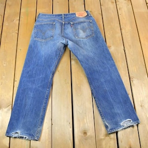 Jean Levi Strauss 501 Red Tab Denim vintage des années 90, taille 36 x 30 / Denim vintage / Levis vintage / Made In USA / Jean rétro