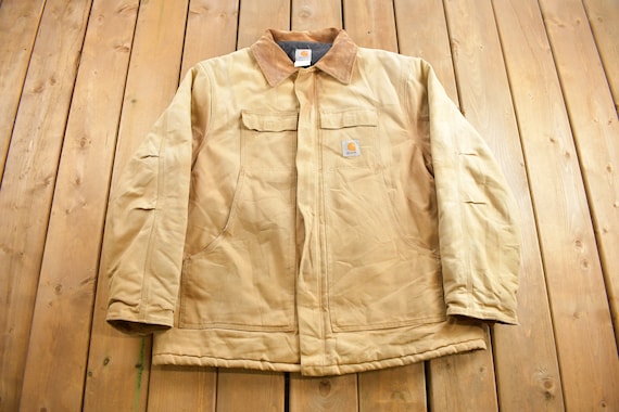 Vintage 1990s Traditional Carhartt Work Coat / Workwear / Vintage 