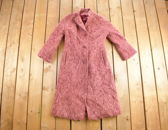 Vintage 1970's OJW Wool Coat / Winter Outerwear /… - image 1