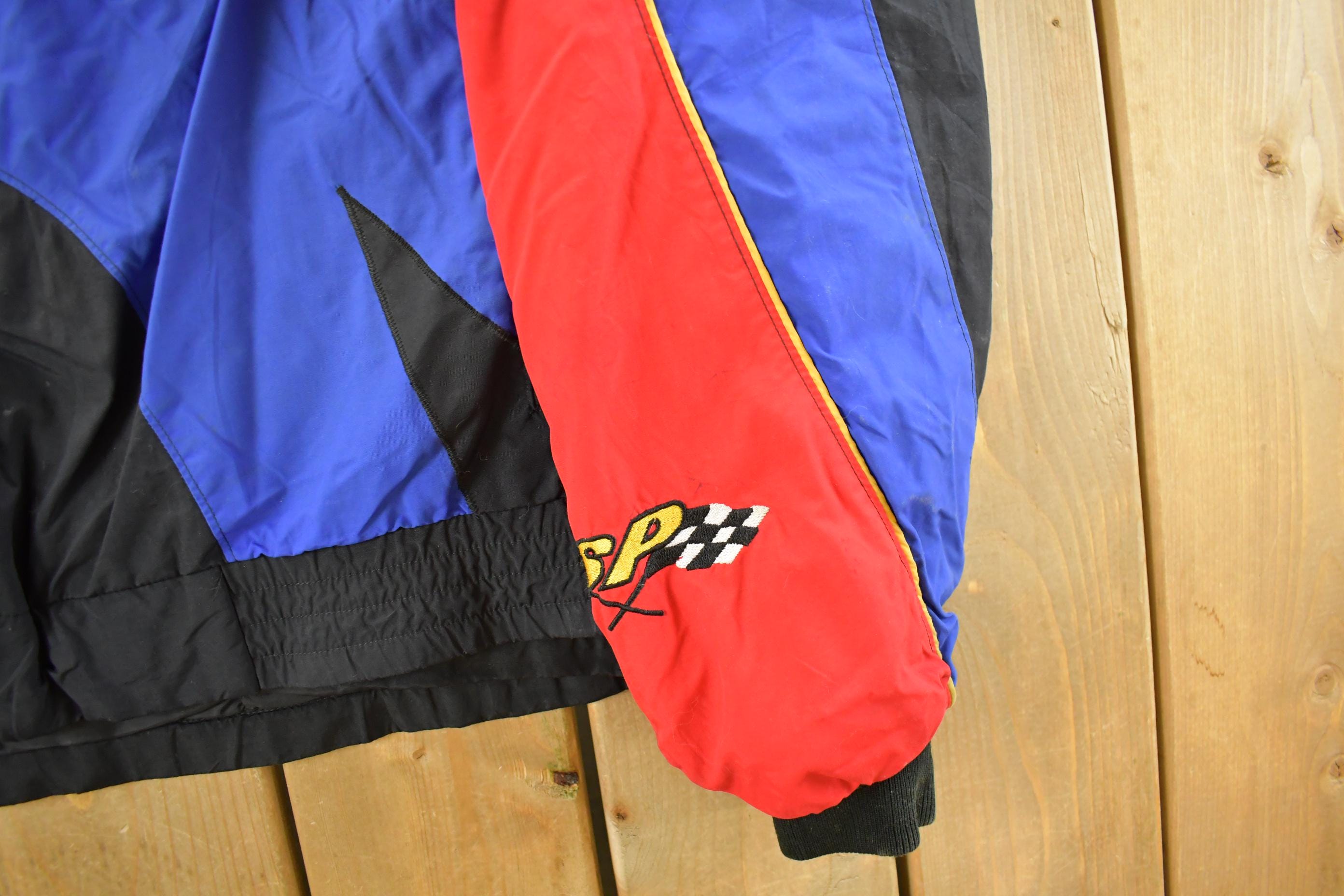Vintage 90s Polaris Snowmobile Jacket Men's XL Tall / Racing