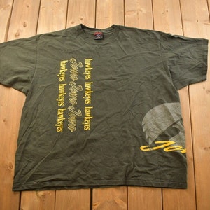 Vintage 1990s University of Iowa Hawkeyes Collegiate T-Shirt / NCAA Tee / Americana / Sportswear