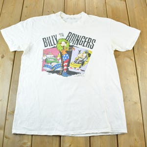Vintage 1987 Billy & the Boingers Band T-shirt Tour Men's XL/ UK