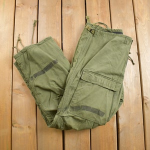 Vintage 1977 US Military Chemical Protective Trousers Size 38 x 29.5 / True Vintage / Army Pants / Military Pant&#39;s / Militaria