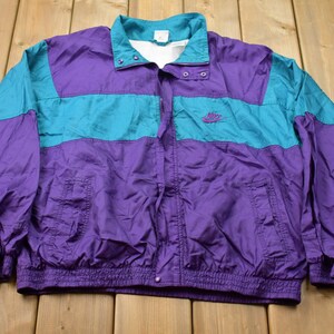 Vintage 1980s Nike Windbreaker Jacket Nike Logo Athletic Spring Summer Sportswear Streetwear Athleisure Vintage Nike Etsy Israel