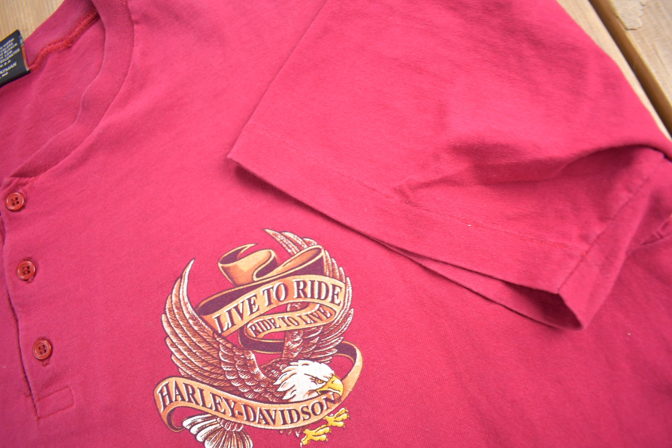 Vintage 1988 Dick Farmer's Harley Davidson Orlando Florida T-shirt