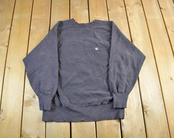 Sudadera Champion Reverse Weave vintage de los años 90 - Talla L para hombre, fabricada en EE. UU.