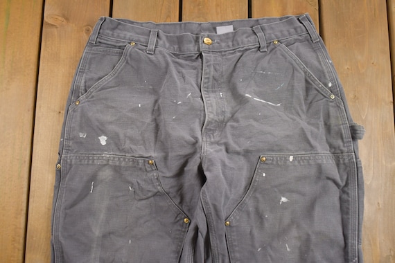 Vintage 1980s Carhartt Double Knee Work Pants Size 36 X 32 Vintage 1980s Carhartt Double Knee Work Pants Size 36 X 32