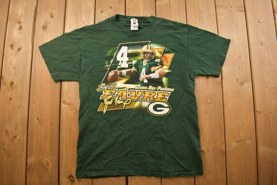 Vintage 1990s Brett Farve Green Bay Packers NFL G… - image 1