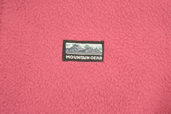 Vintage 1990s Mountain Gear Full Zip Fleece Sweat… - image 5