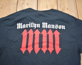 Vintage 2004 Marilyn Manson Graphic T Shirt / Giant / Manson Tee