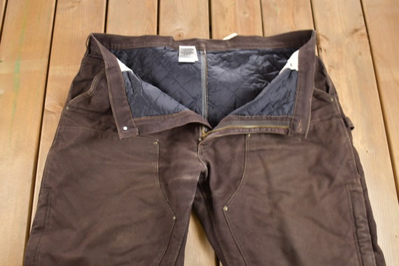 Vintage 1990s Thermal Lined Carhartt Double Knees… - image 3