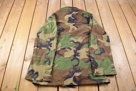Vintage 1983 US Army Woodland Camouflage Cold Wea… - image 2