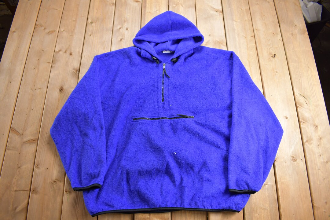 Vintage 1990s Pro Spirit Half Zip Fleece Sweater