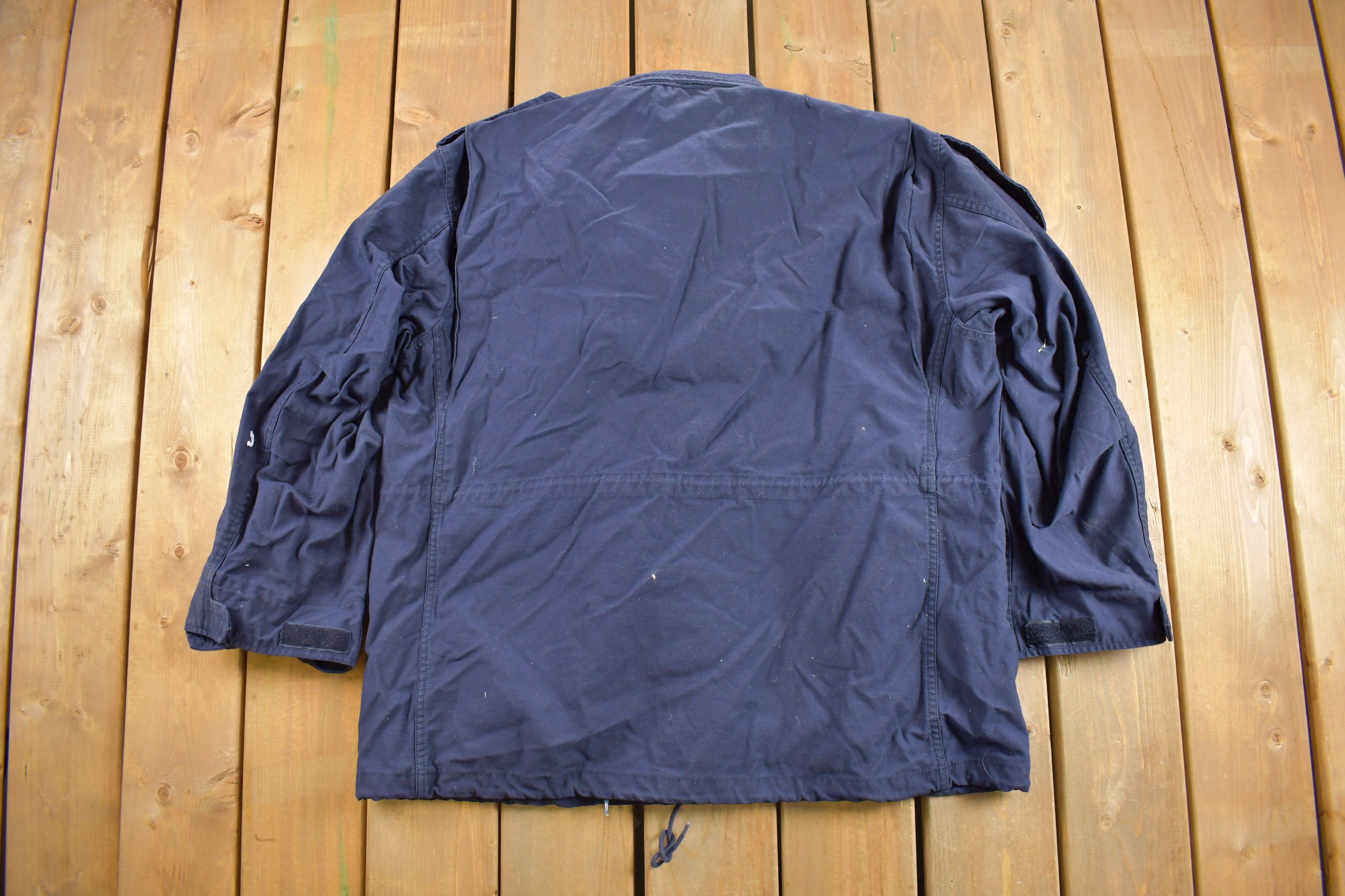 Vintage 1990s Alpha Industries Military Jacket / Zip up