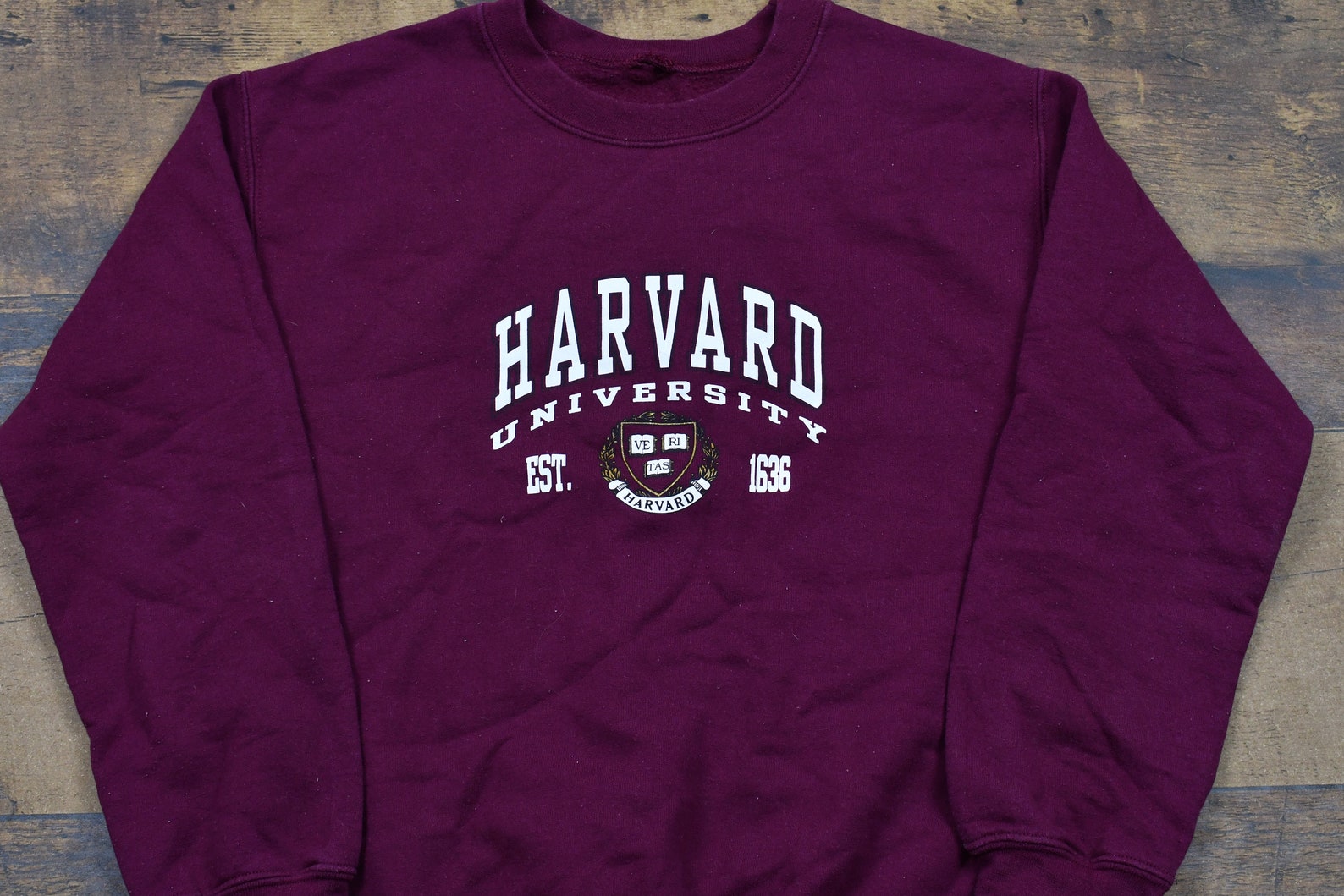 vintage varsity crewneck