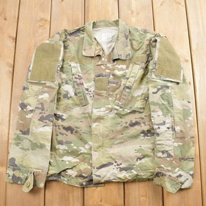 Vintage 1990s U.S. Military Multi Cam Tactical Coat / US Army Green / Vintage Army / Army Jacket