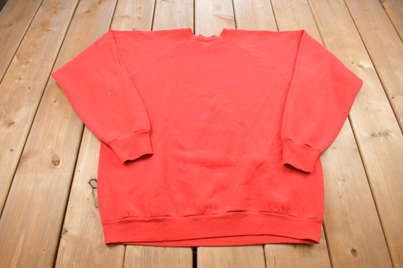 Vintage 1980s GM Proud Raglan Crewneck Sweatshirt… - image 2