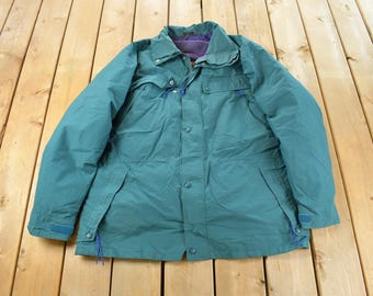 Vintage 1990s REI Goretex Puffer Jacket Men's XL / 90s REI / Outdoors / Insulated Coat