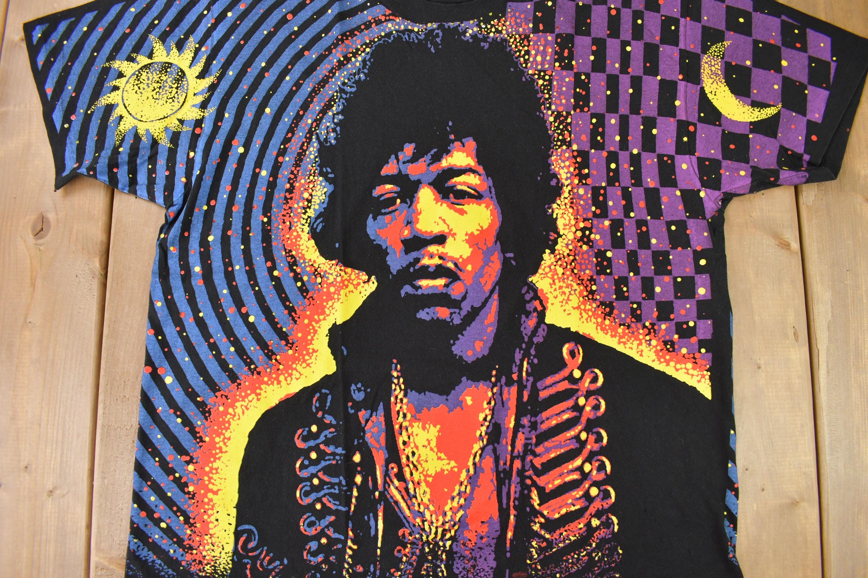 Vintage 1992 Jimi Hendrix Are You Experienced? All Over Print