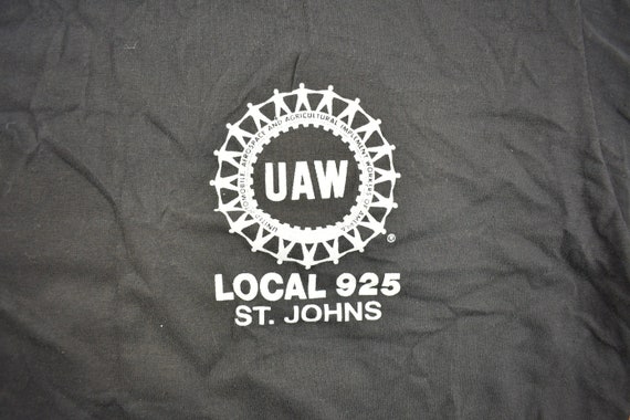 Vintage 1980s UAW Local 925 St Johns Graphic T Sh… - image 4