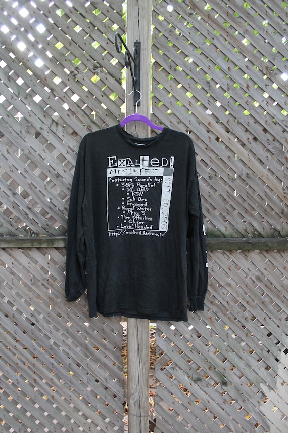 Festival T-Shirt / Vintage Graphic / Exalted Musik