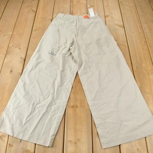 Vintage 1990s Deadstock Massive Wide Leg FUEL Jeans Cotton Pant Size 28 x 28 / 90s Street Vintage / Baggy Pant / Double Carbs / NWT