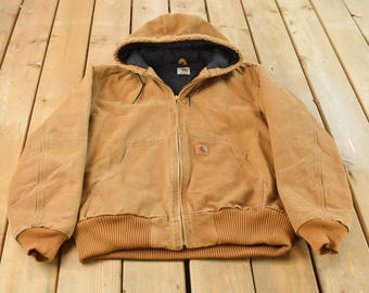 Vintage 1990s Carhartt Aztec Western Active Jac Jacket Size XL - Etsy