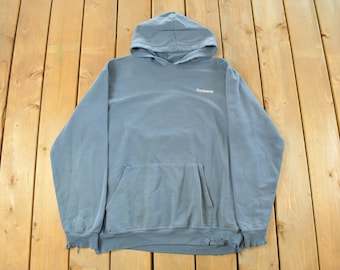Vintage 1990s Distressed Thrashed Carhartt Hoodie Sweatshirt Men's XL / Workwear / Streetwear / Vintage Carhartt