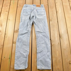 Vintage 1990s Levi&#39;s 505 Light Wash Denim Jeans Size 30 x 31 / Vintage Denim / Straight Leg / Vintage Denim / Made In USA / Vintage Levi&#39;s