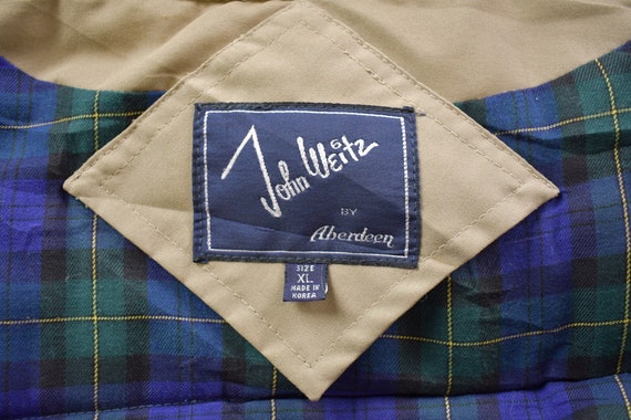 Vintage 1990s John Weitz Aberdeen Blanket Lined B… - image 4