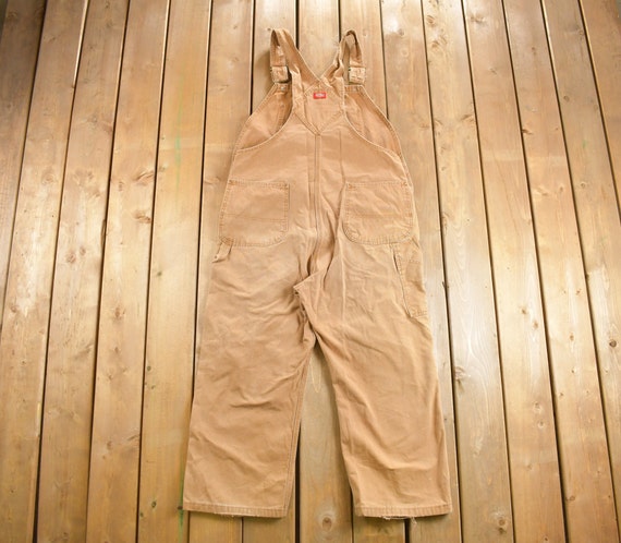 Vintage 1990s Dickies Canvas Overalls / Vintage O… - image 5