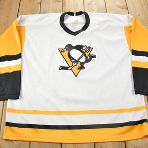 Vintage 1990s Pittsburgh Penguins NHL CCM Hockey Jersey / Sportswear / Embroidered / Made In USA / Streetwear / Eastern