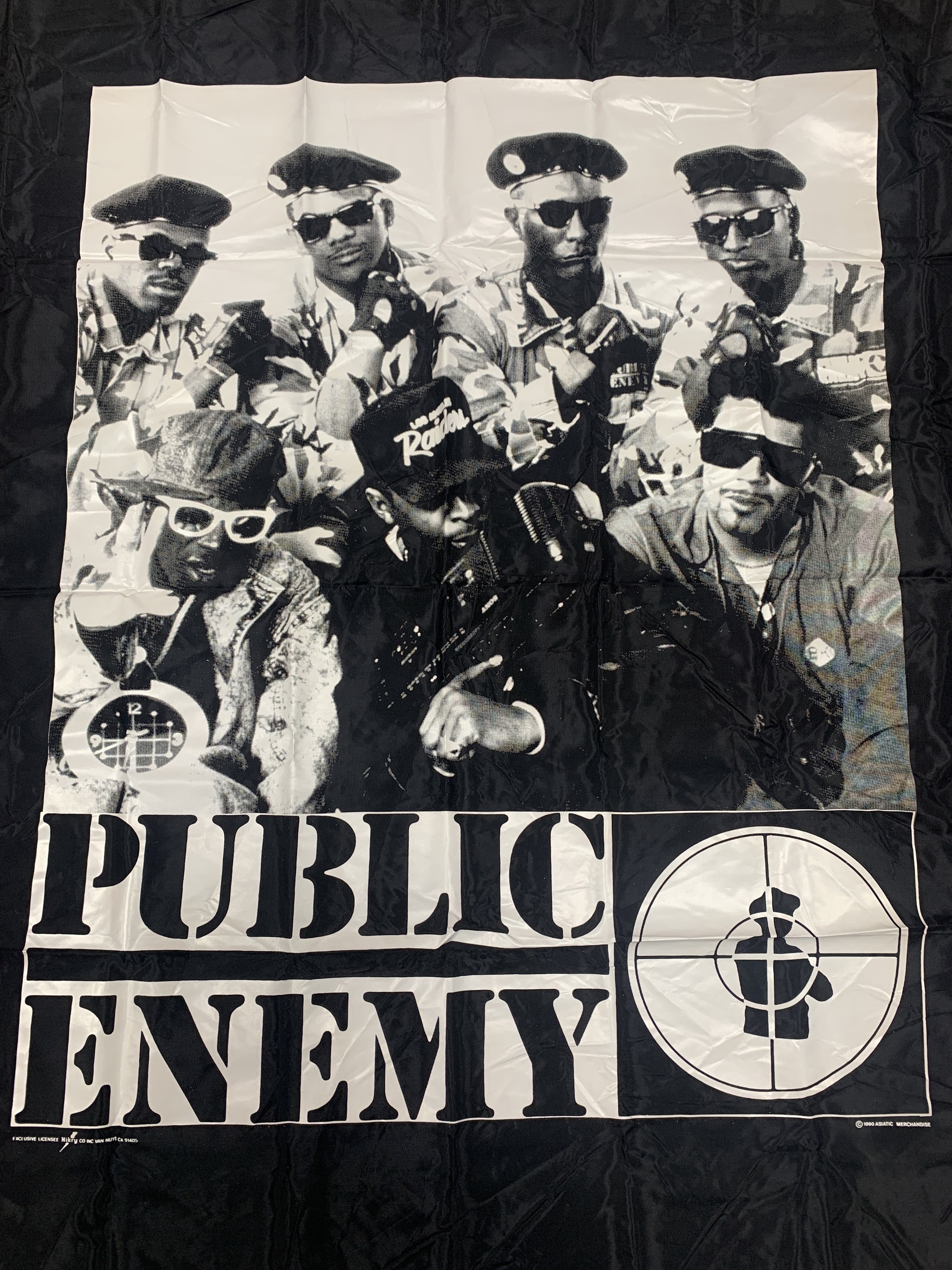 Public Enemy (Seattle 2010) screenprint by KLCTVE - French Public Enemy (Seattle 2010) screenprint by KLCTVE - French