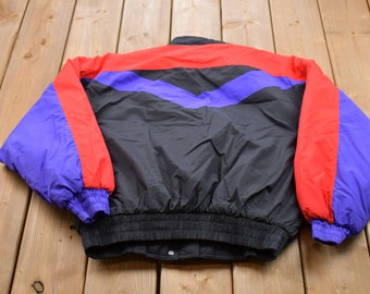 Vintage 1990s Yamaha Sportswear Puffer Jacket / Goose Down Fill