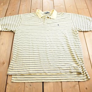 Vintage 1990s Polo Ralph Lauren Striped Short Sleeve Shirt