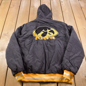 Original 1980er Jahre Hawkeyes #1 Apparel Collegiate Jacke / Bestickt / Varsity Jacke / Sportswear / Americana
