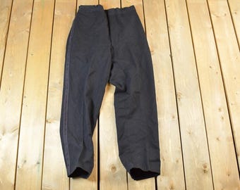 Vintage 1960s Band Pants / Made in USA / American Vintage / Workwear / Streetwear / Vintage Pants