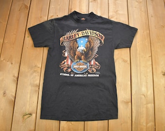 Vtg 1992 Harley Davidson 3D Emblem Righteous Ruler Wizard