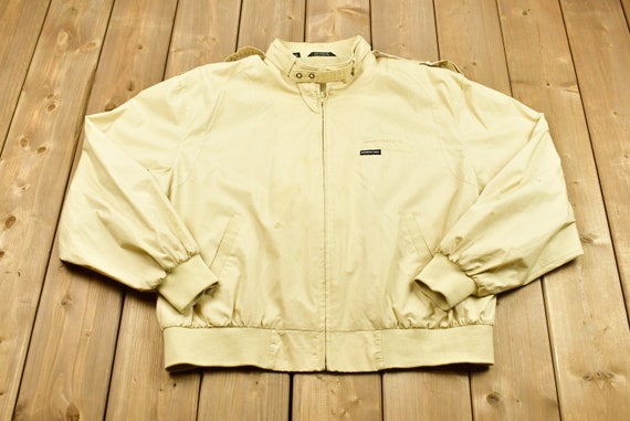 Vintage 1980s Members Only Windbreaker Jacket / 90s Windbreaker / Brand Logo Print / Sportswear / Outerwear Jacket / Streetwear Fashion