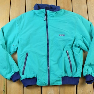 Vintage 1990s Eddie Bauer Fleece Lined Windbreaker Jacket